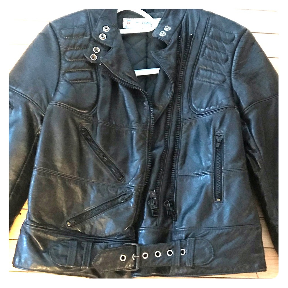 Authentic vintage Harley Davidson leather jacket